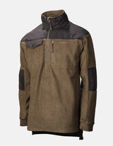 Betacraft QUEST FLEECE 1/2 ZIP TOP OLIVE