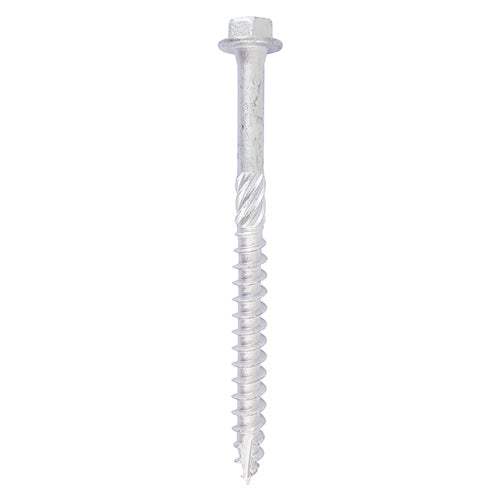 Timco Timber Screw - Hex - Exterior Silver
