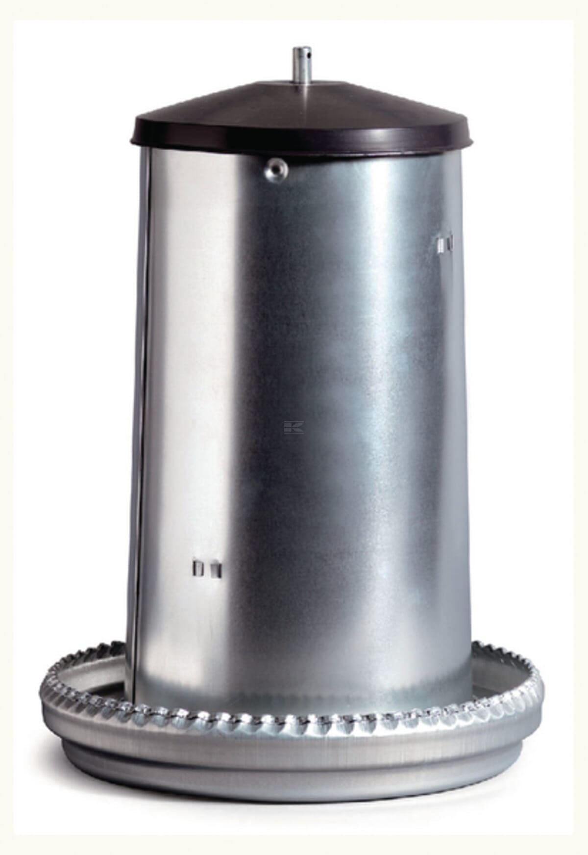 River Galvanised poultry feeder