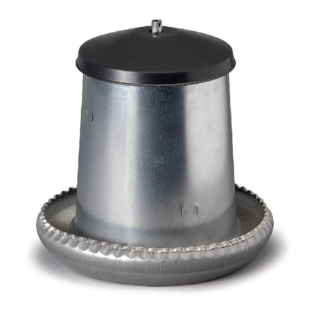 River Galvanised poultry feeder