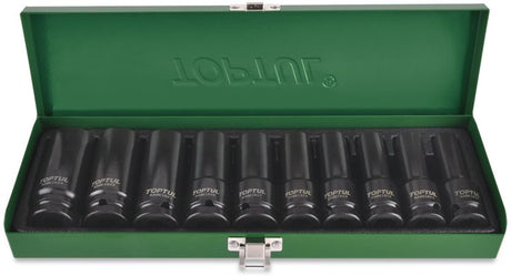 1/2"Dr Deep Impact Socket Set