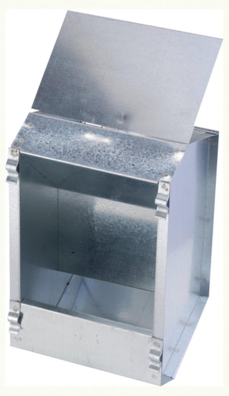 River Galvanised rabbit feeder