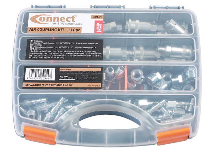 Air Coupling Kit 110 Pce