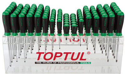 96Pc Standard & Heavy Duty Screwdriver Shelf