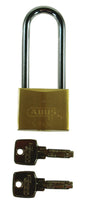 Abus Brass padlock with high clamp 75HB