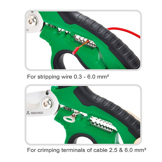 Toptul Electrician's Scissors Heavy Duty Angled 204mm