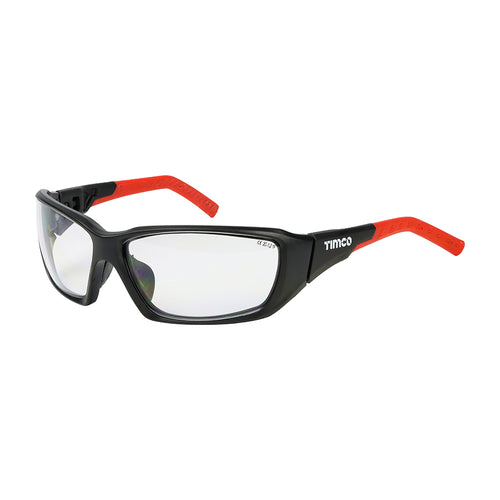 Timco Sports Style Safety Glasses - Full Frame with Adjustable Temples