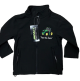 KIDS IMPACT SOFTSHELL JACKET  GREEN TRACTOR