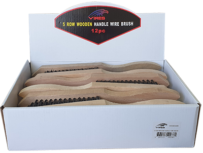 Vires 5 row Hand Scratch Brush