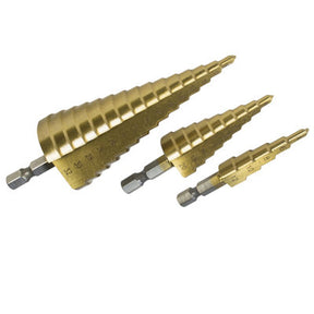 3pc HSS Step Drill Set