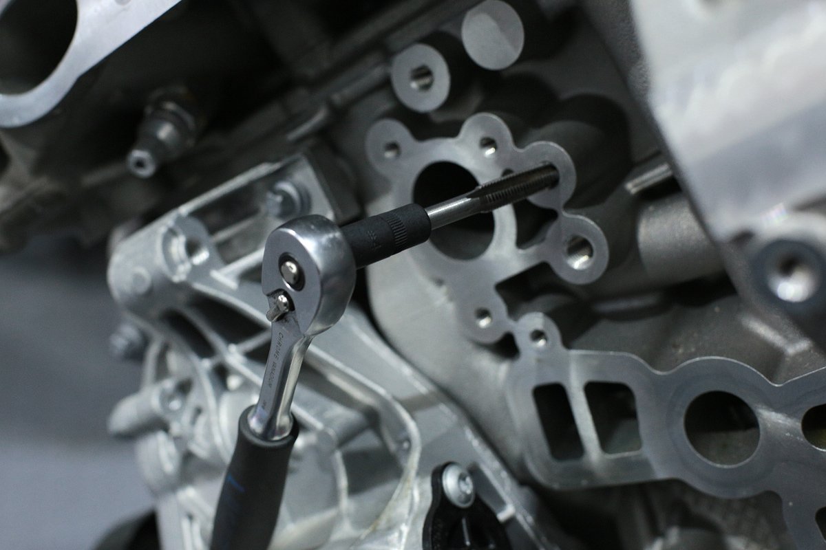 Tap socket set 3/8dr, 1/4dr 10pc