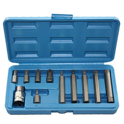 Spline Bit Set 11pce