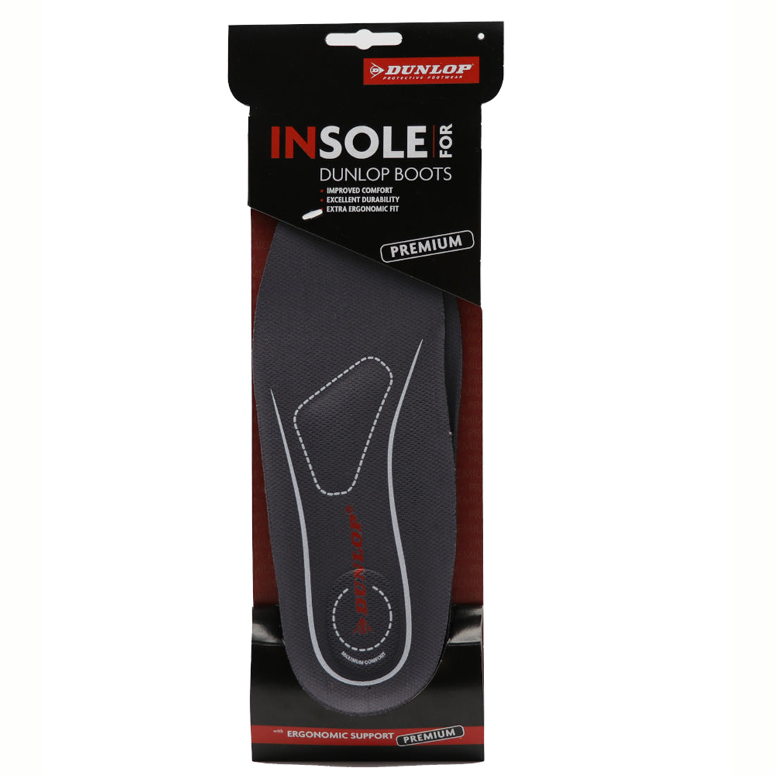 Dunlop Premium Wellie Insole Grey