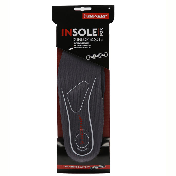 Dunlop Premium Wellie Insole Grey