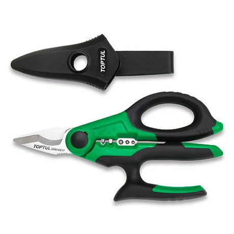Toptul Electrician's Scissors Heavy Duty Multi-Purpose 170mm
