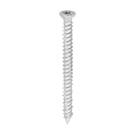 Timco Multi-Fix Concrete Screw - Countersunk - Silver Organic