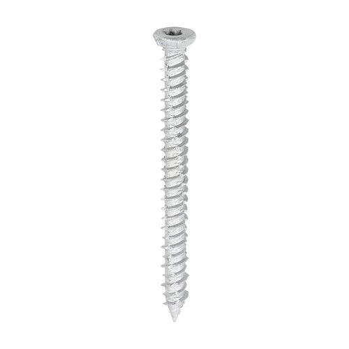 Timco Multi-Fix Concrete Screw - Countersunk - Silver Organic