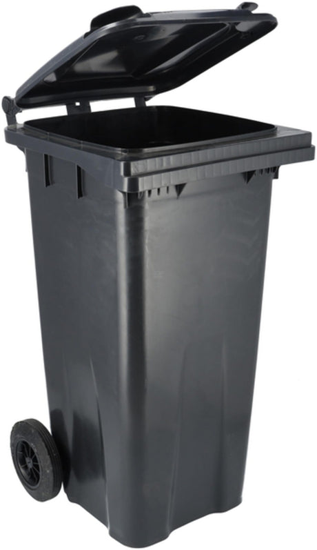 Transoplast 2-wheel plastic waste container 120 litres