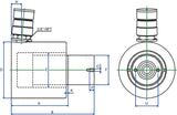 Betex Flat cylinder NSCS for hand pump
