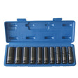 Deep Impact Socket Set 1/2"dr 10-24mm