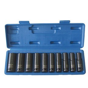 Deep Impact Socket Set 1/2"dr 10-24mm