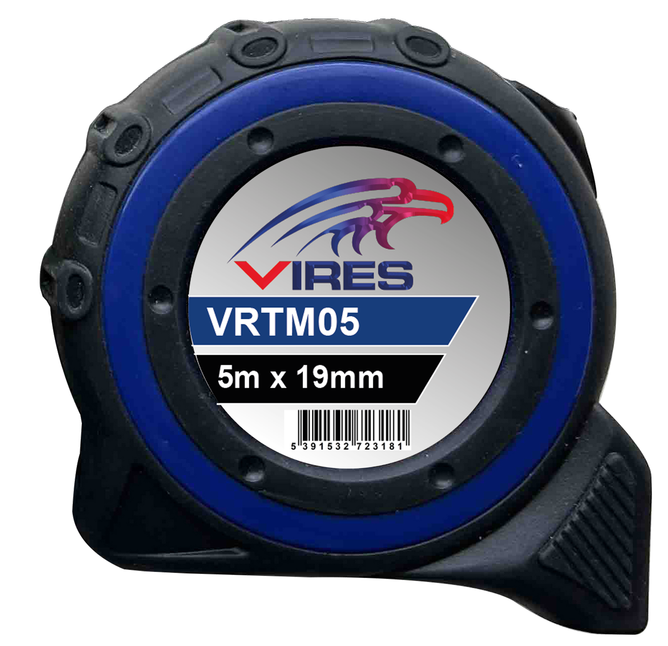 Vires Professional Tape Measure 5.0m x 19mm