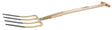 Atlas Digging Fork Offner 4 tine, bronze, with T-Handle
