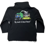KIDS IMPACT SOFTSHELL JACKET  BLACK COUNTRY LIFE