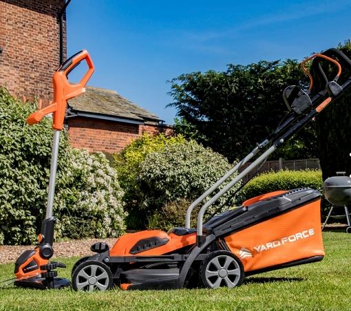 Yardforce Cordless Mower &amp; Trimmer Bundle