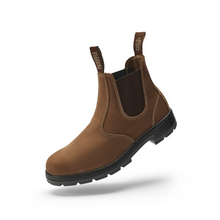 Mongrel K9 Vintage Brown Dealer Boot, Round Toe, Non-Safety