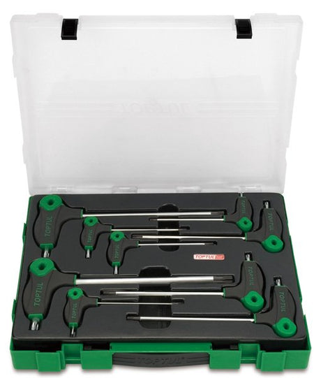 9Pc L Type Two way Star & TX Key wrench set
