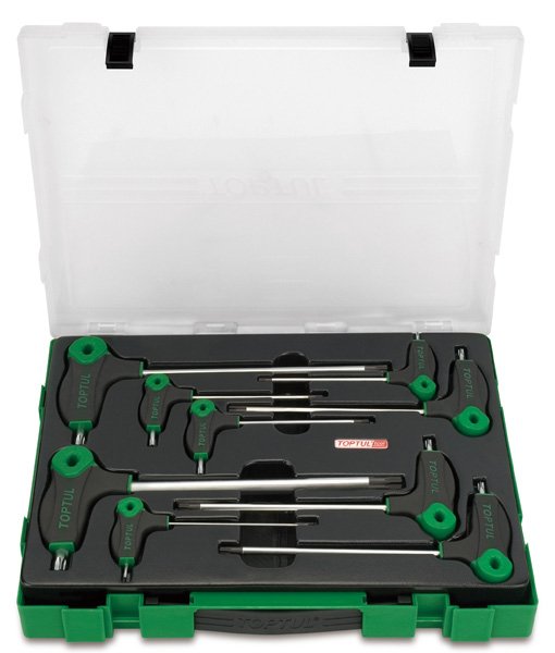 9Pc L Type Two way Star & TX Key wrench set