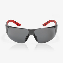 Riley Stream Safety Specs, Grey Lens, Red/Black