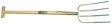 Atlas Manure Forks, bronze with handle