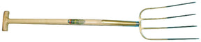 Atlas Manure Forks, bronze with handle