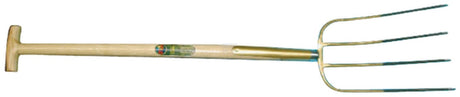 Atlas Manure Forks, bronze with handle