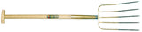 Atlas Manure Forks, bronze with handle