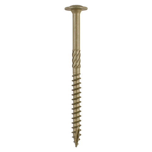 Timco In-Dex Timber Screws - Wafer Head Exterior Green