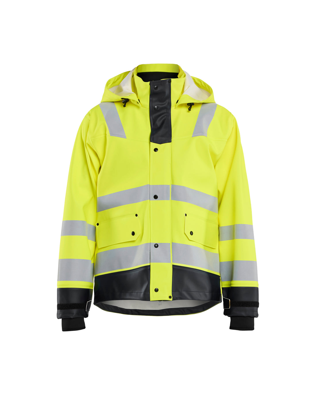 Blaklader 4327 Rain jacket Hi-Vis Level 3