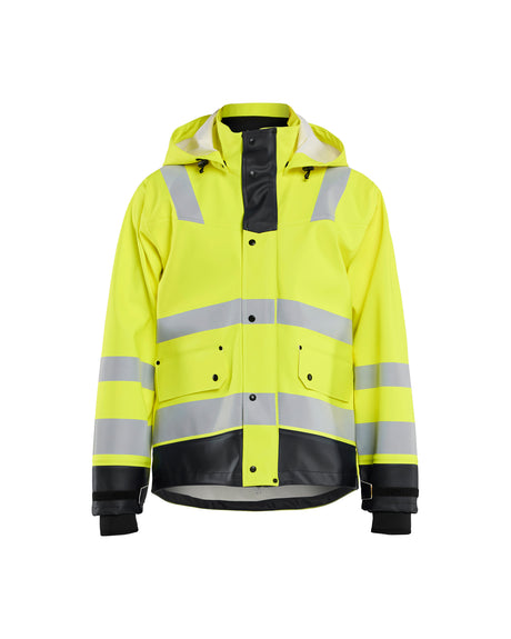 Blaklader 4327 Rain jacket Hi-Vis Level 3