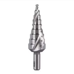 RUKO Step Drills HSS With 2 Flutes 4-20