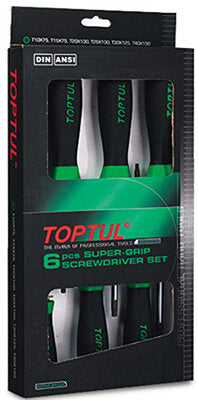 TPX Screwdriver Set supergrip 6pce