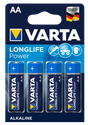 Varta Longlife Power AA Battery 4pk