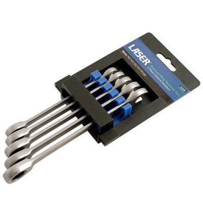 Ratchet Ring Spanner Set 5pc