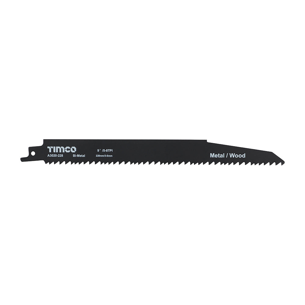 Timco Wood Cutting - Bi-Metal Reciprocating Saw Blades