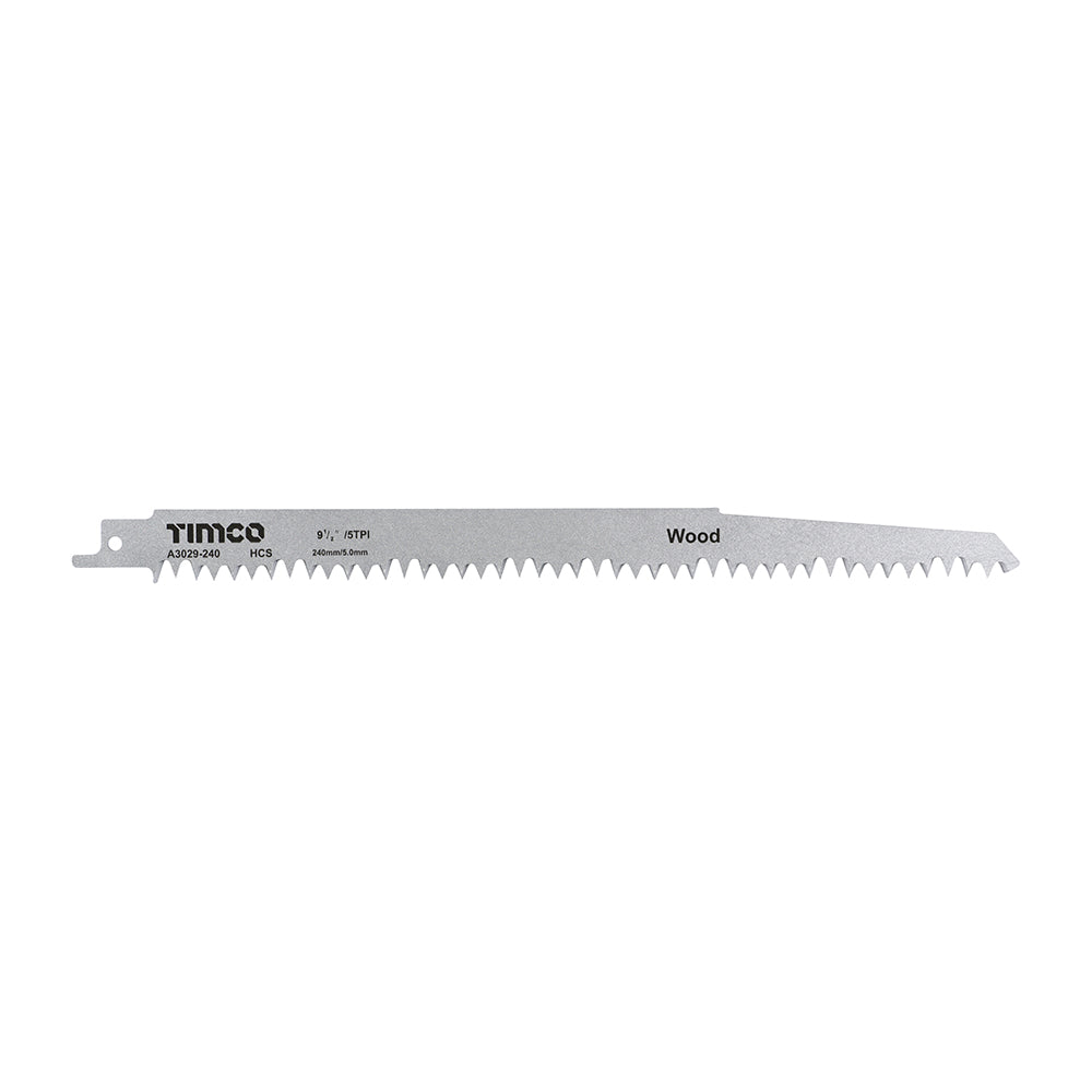 Timco Wood Cutting - HCS Reciprocating Saw Blades