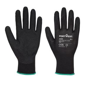 Portwest A335 Grip 15 Polyester Nitrile Sandy Glove Colour K8