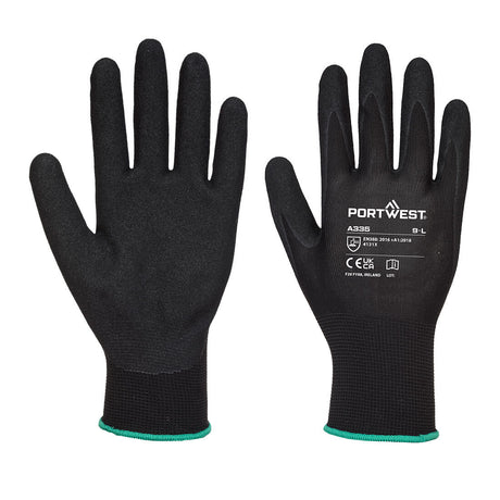 Portwest A335 Grip 15 Polyester Nitrile Sandy Glove Colour K8
