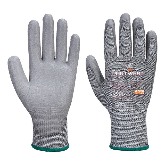 Portwest A622 Cut C13 PU Glove Grey