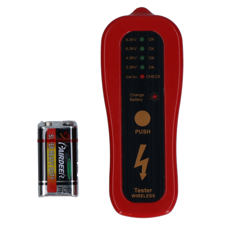 Fence tester with LED display